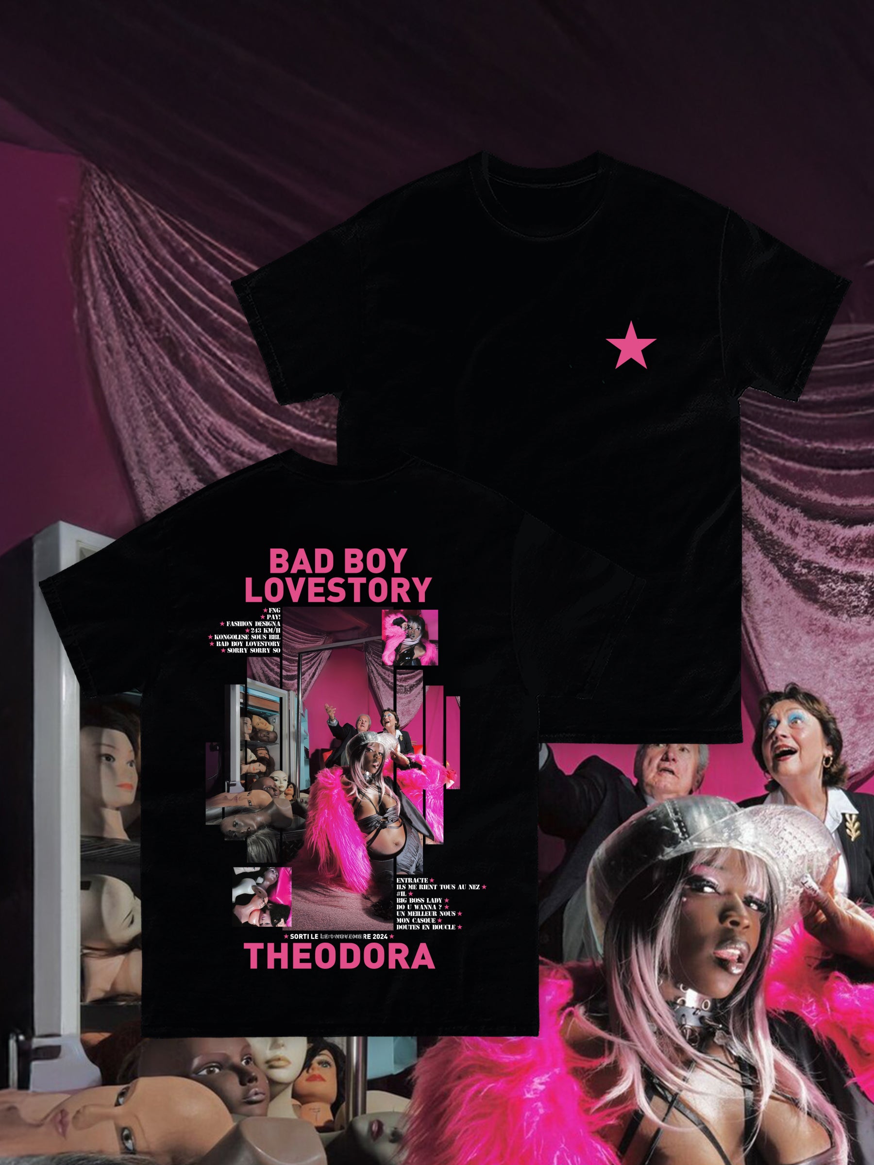 T-shirt BAD BOY LOVESTORY