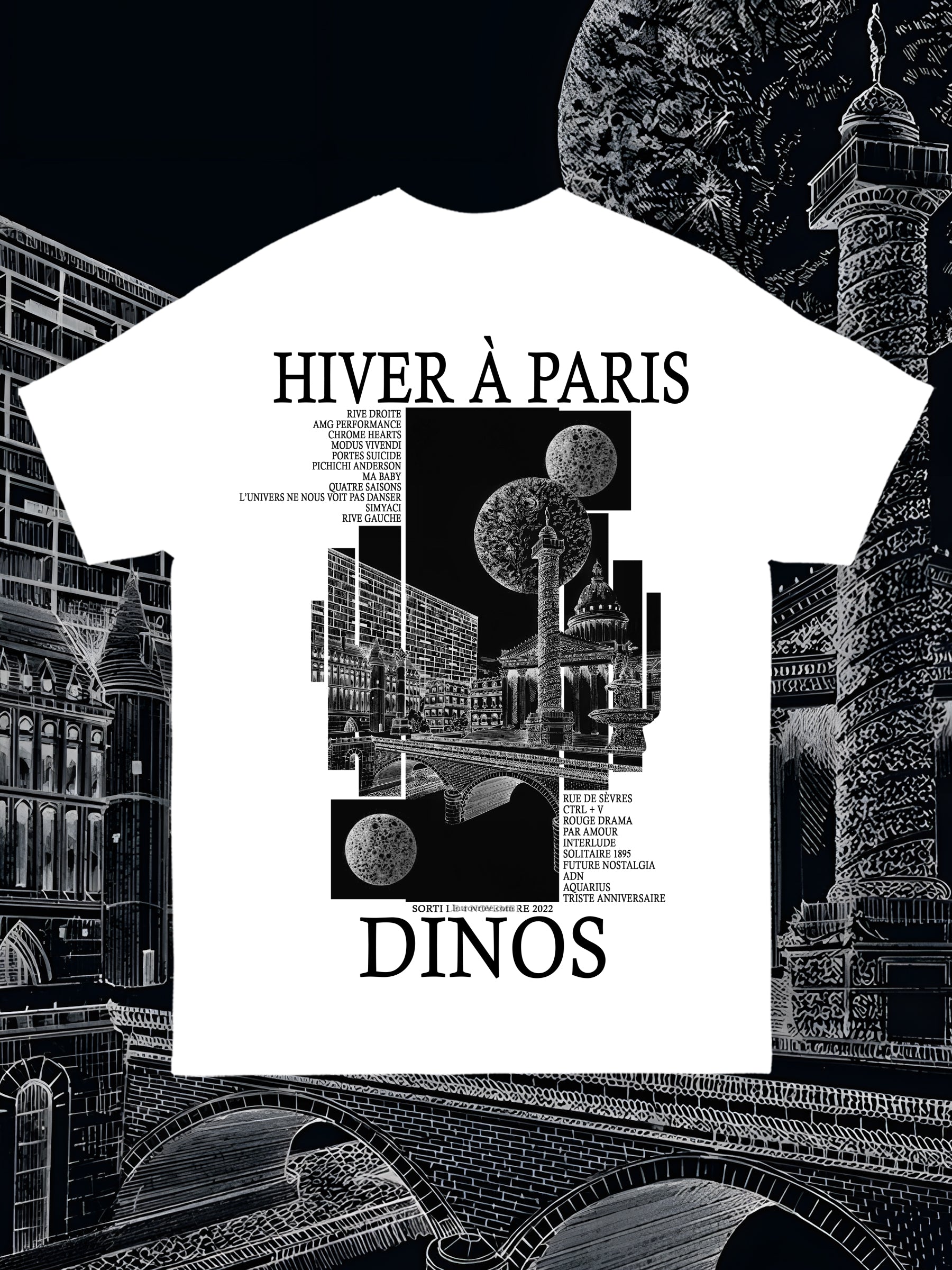 T-shirt HIVER A PARIS