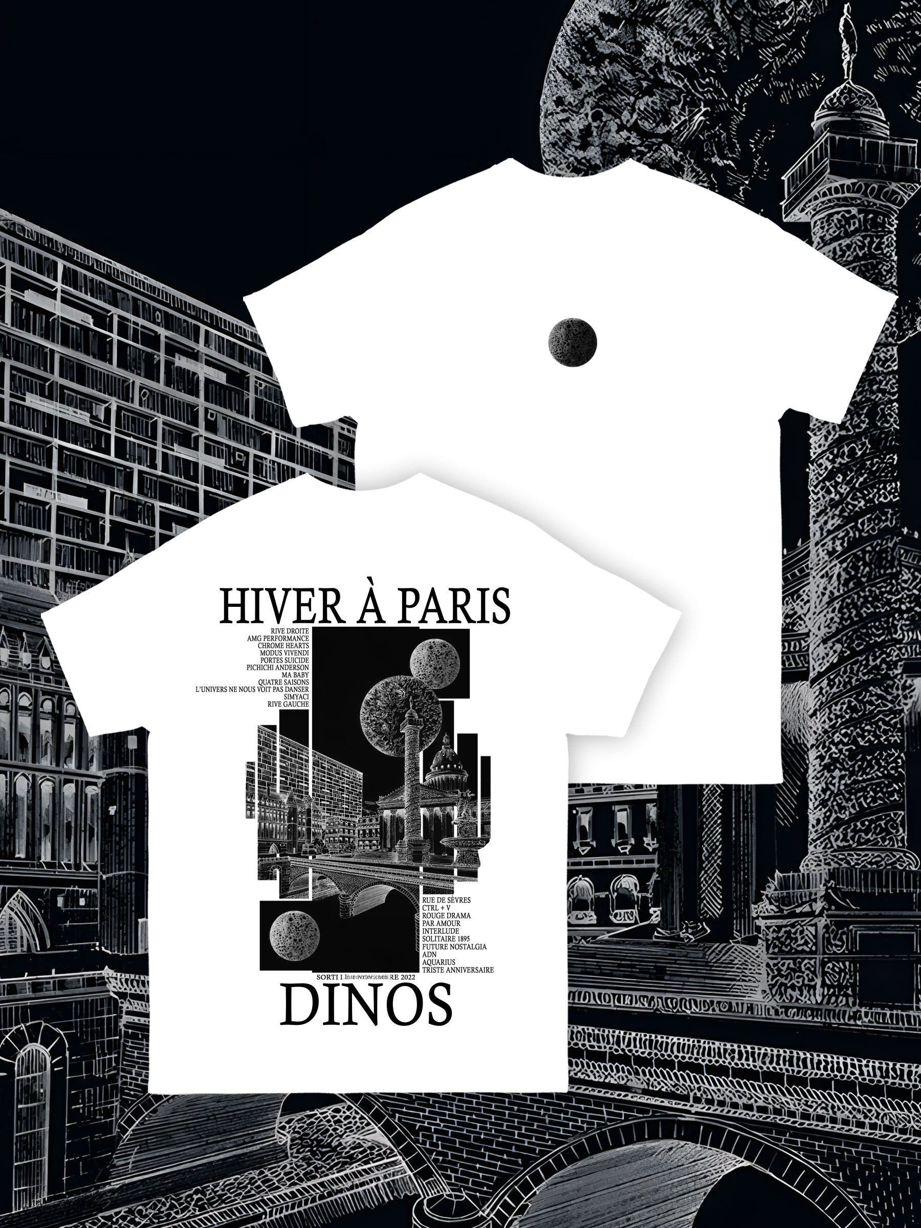 T-shirt HIVER A PARIS