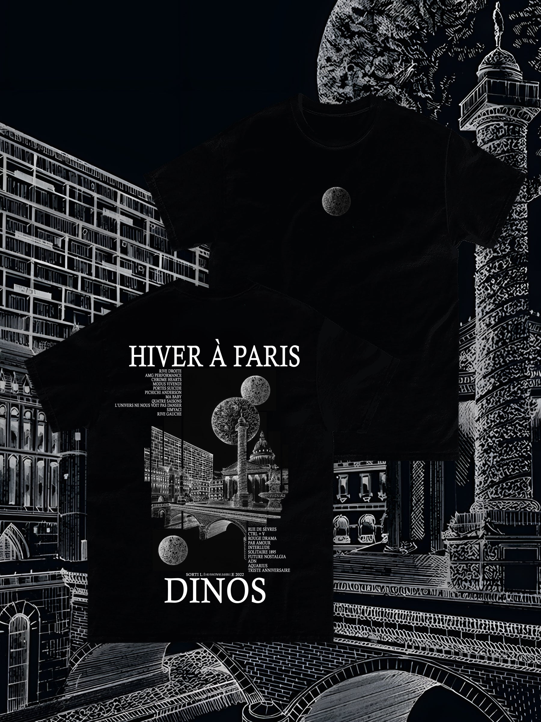 T-shirt HIVER A PARIS